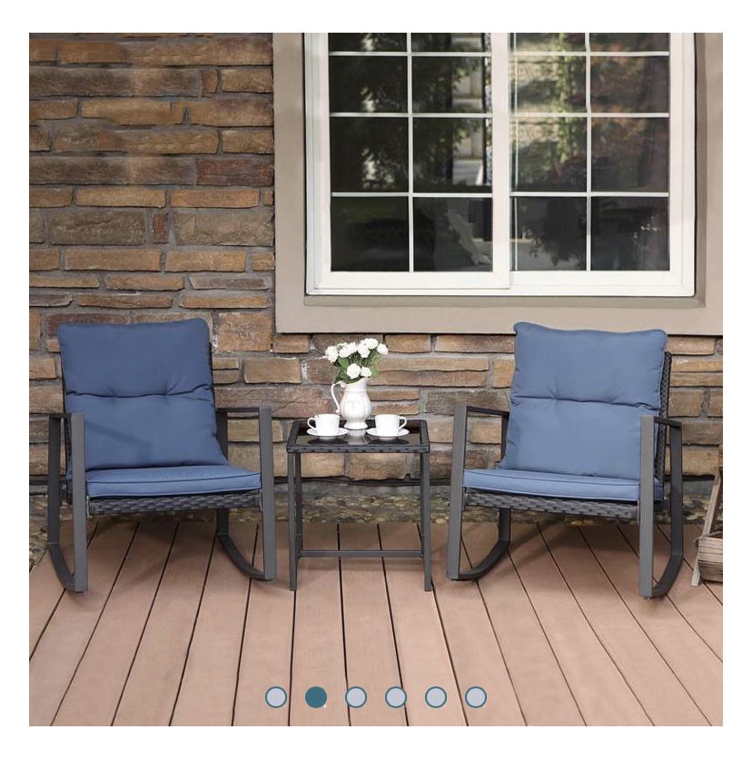 3-Piece Outdoor Patio Furniture Set