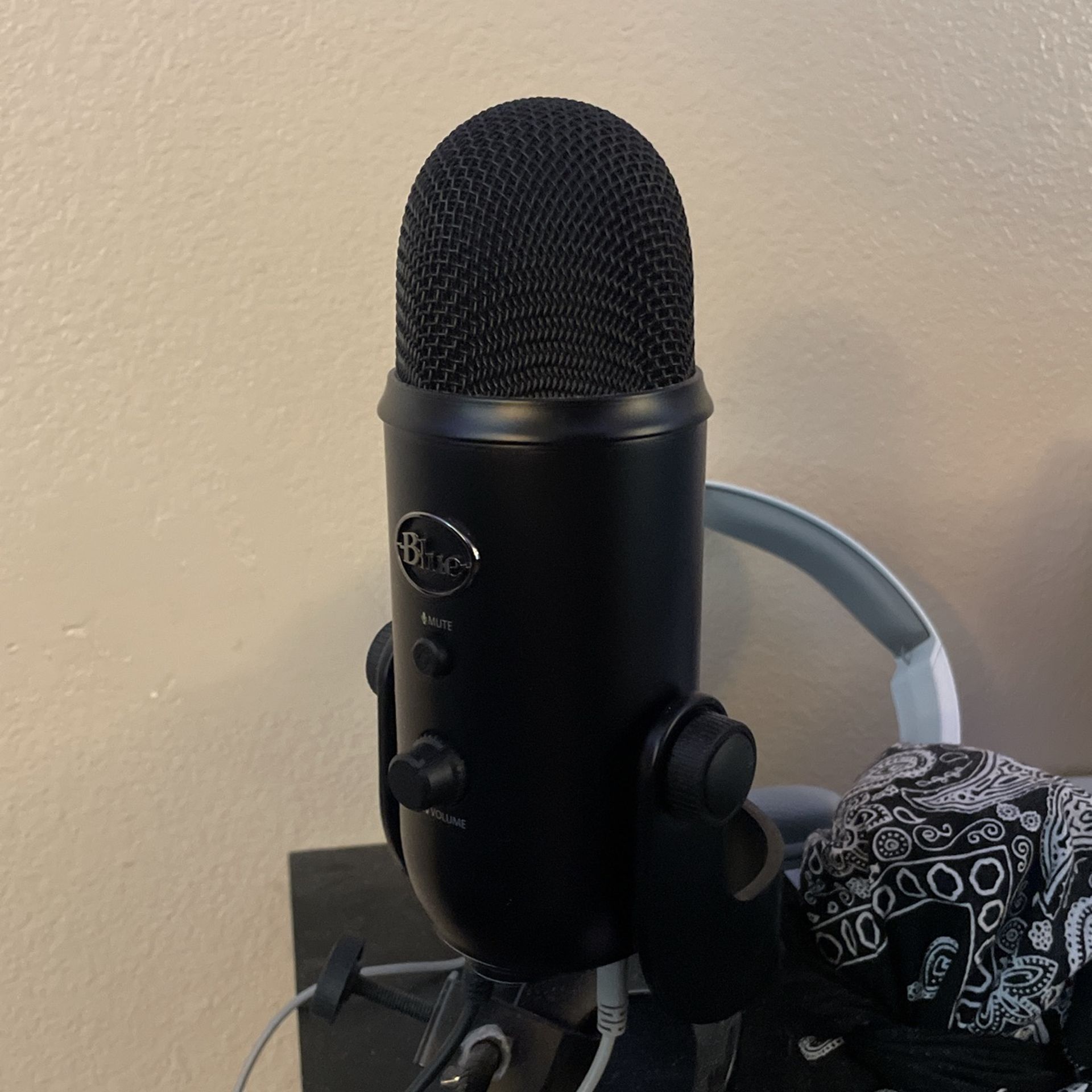 Blue yeti microphone