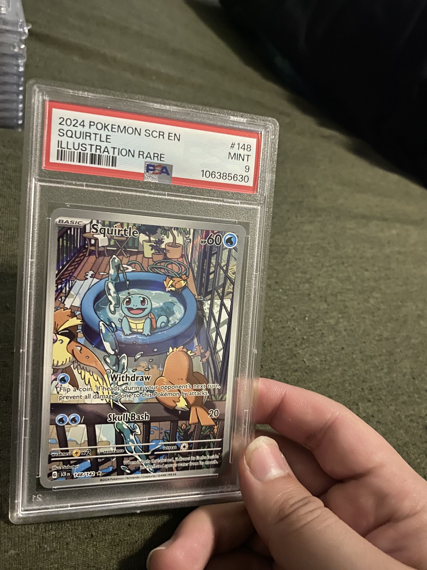 Squirtle PSA 9