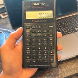 BA II Plus professional Calculator