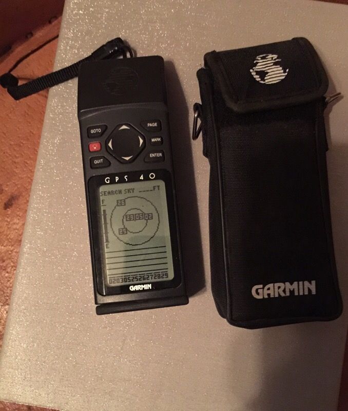 GPS GARMIN GPS 40 FCC ID IPH-13001
