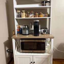 Coffee Cart Microwave Also