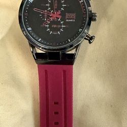 MINI brand men's quartz chronograph-style watch. New battery. 