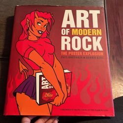 Art Of Rock Poster Explosion 💥 Book $25