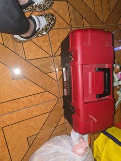 Tool box with tool
