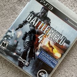 PS3 Game Battlefield 4 Brand New Never Opened