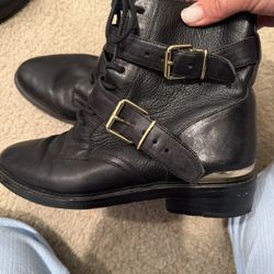 Leather Vince Camuto Boots
