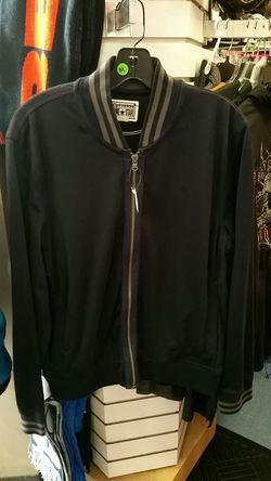 Converse One Star Men's Navy Blue Varsity Jacket Size XL