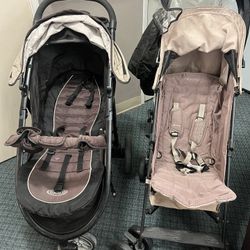 2 Strollers For Sale Graco Aire 3 Stroller and Umbrella Stroller 