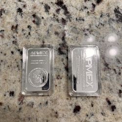 APMEX Silver Bars 