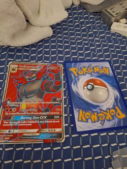 Giant Pokémon Card Incineroar & Primarina