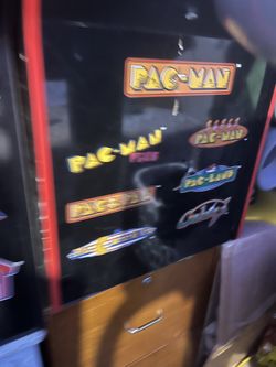 Pac Man 1 Up Arcade Game