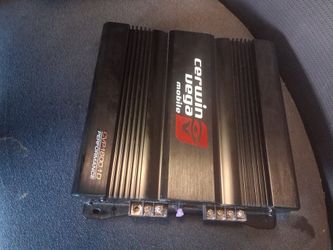 Cerwin Vega - CVP1600.1D CVP Series 1-Channel Class AB Monoblock Amplifier - Black