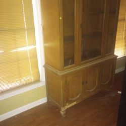 Antique China Cabinet Over 100 Years Old