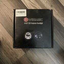 Wisamic 5-3/4" 5.75 Halo LED Projector Headlight ~ Black