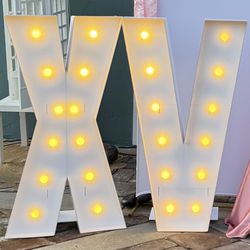 Light up “XV”- 4ft.