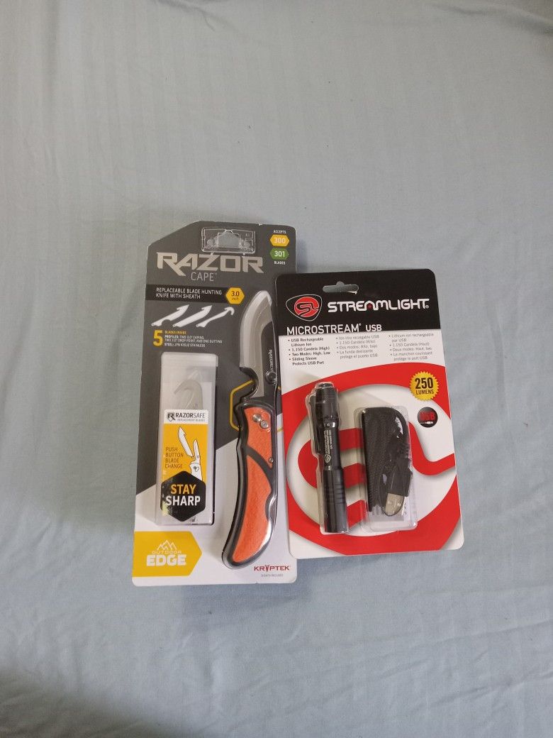 250 Lumens Rechargeable Flashlight With Tool