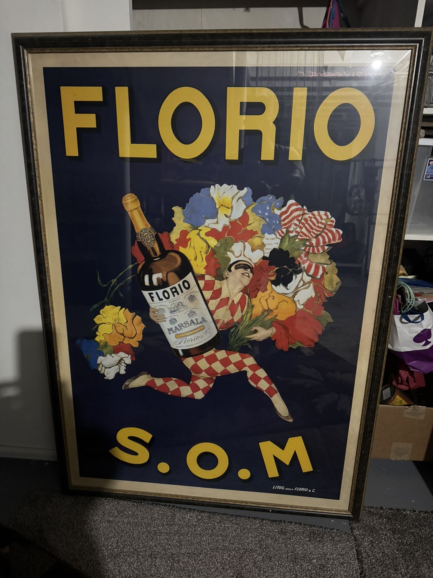 Florio Art Framed