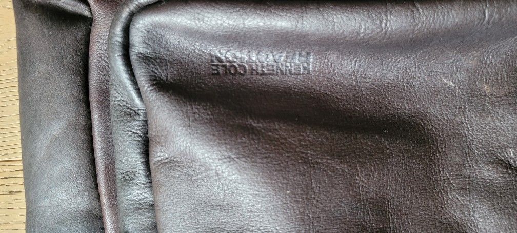 Kenneth Cole Leather Bookbag
