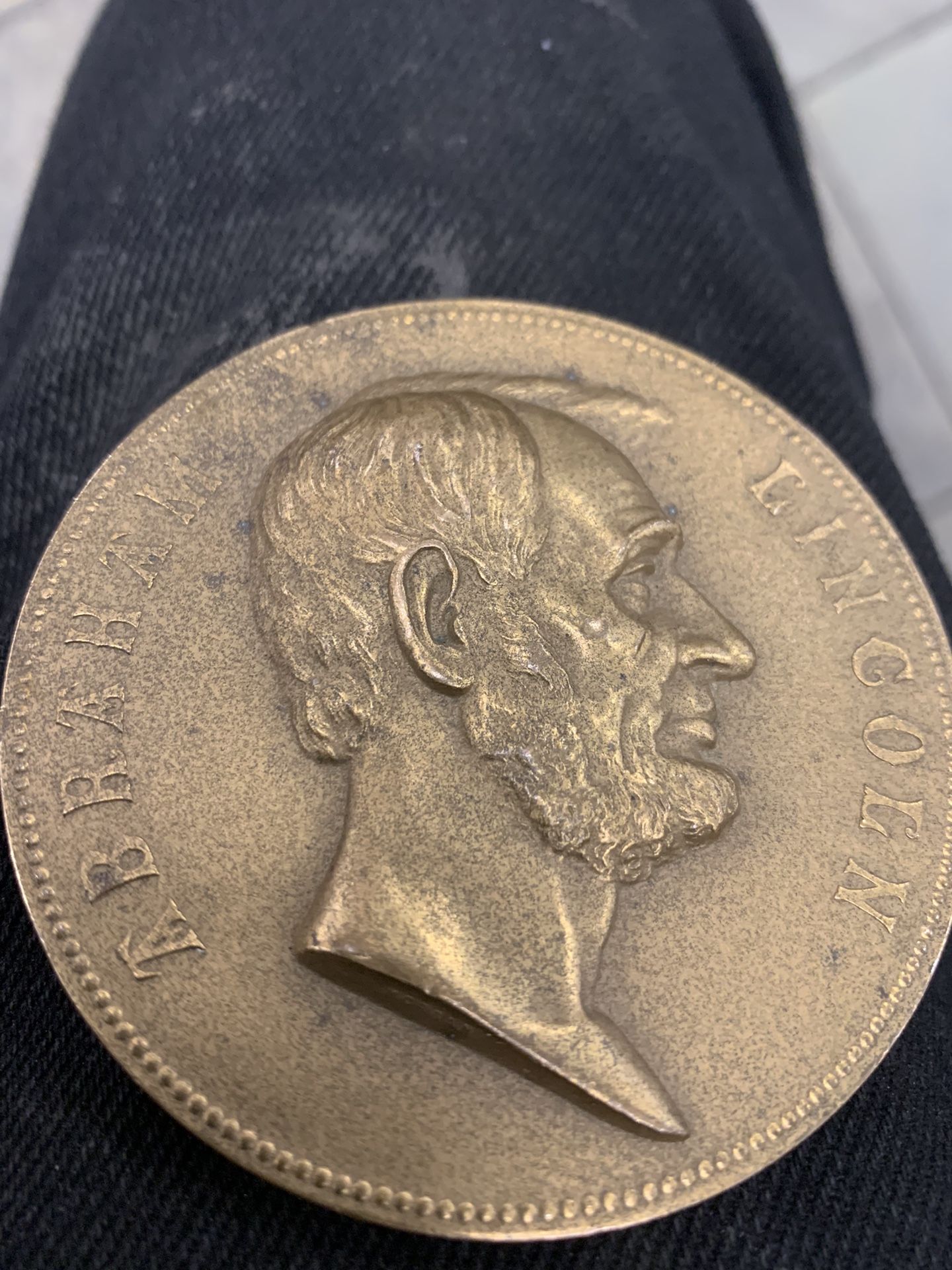Bronze Abraham Lincoln Medal