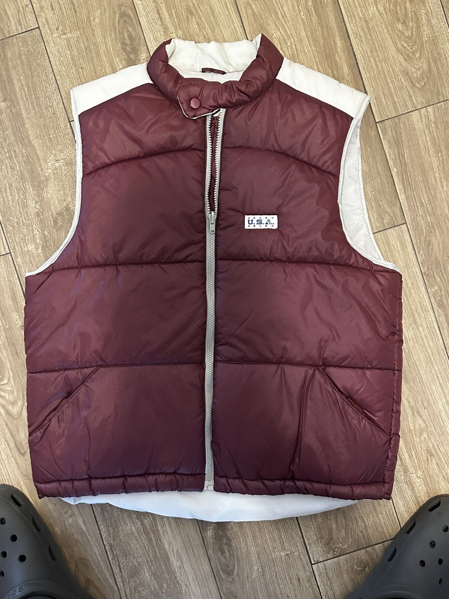 Vintage USA Puffer Vest