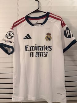 Jude Bellingham #5 Real Madrid 2026/27 White Soccer Jersey Men’s Medium New