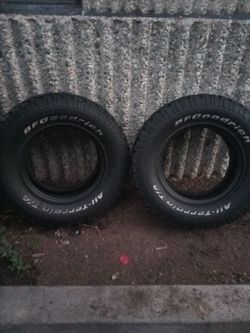 2 tires BFGoodrich