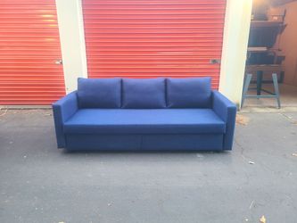 Blue Sleeper Couch - Free Delivery