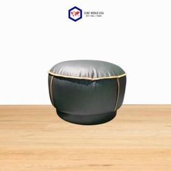 OFS Round Ottomans – Solid Top w/ Metal Base