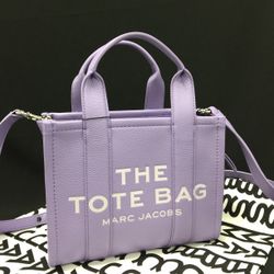 Marc Jacobs the Leather Small Tote Bag Daybreak