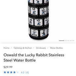 Oswald Stainless Steel Water Bottle 