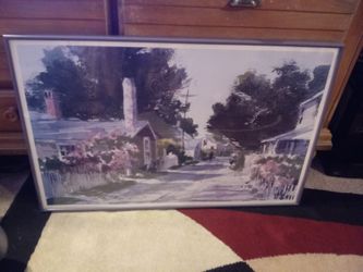 Ray Eillis Siaconsett lane 1984 lithograph