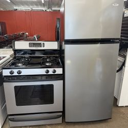 Combo Gas Stove And Refrigerator 