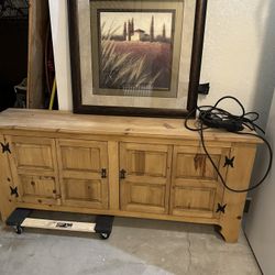 Wooden Credenza Or Tv Stand
