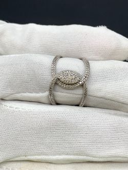 14kt FANCY DIAMOND RING #34301