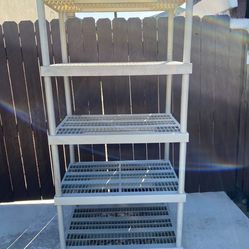 5 TIER SHELVING 6FT TALL X 3FT WIDE X 2FT IN-DEPTH