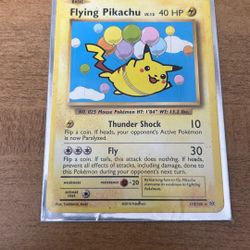 Rising Rivals Flying Pikachu 110/108