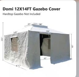  ft. x 14 ft. Universal Winter Cover for Hardtop Gazibos 