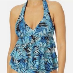 Time And Tru Women’s  Tankini Top Swinwear