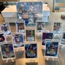 WWE Card Lot 🔥🔥 Plus Wrestlemania Jey USO Autographed Picture