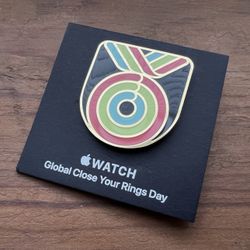 🔥 Apple Watch 10th Anniversary Pin | Global Close Your Rings Day - Limited Edition