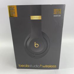 Beats Studio3 Wireless Over-Ear Bluetooth Headphones Black Gold A1914