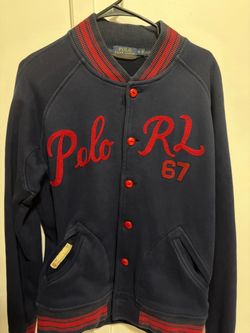Polo Ralph Lauren Varsity Bomber Jacket Size M