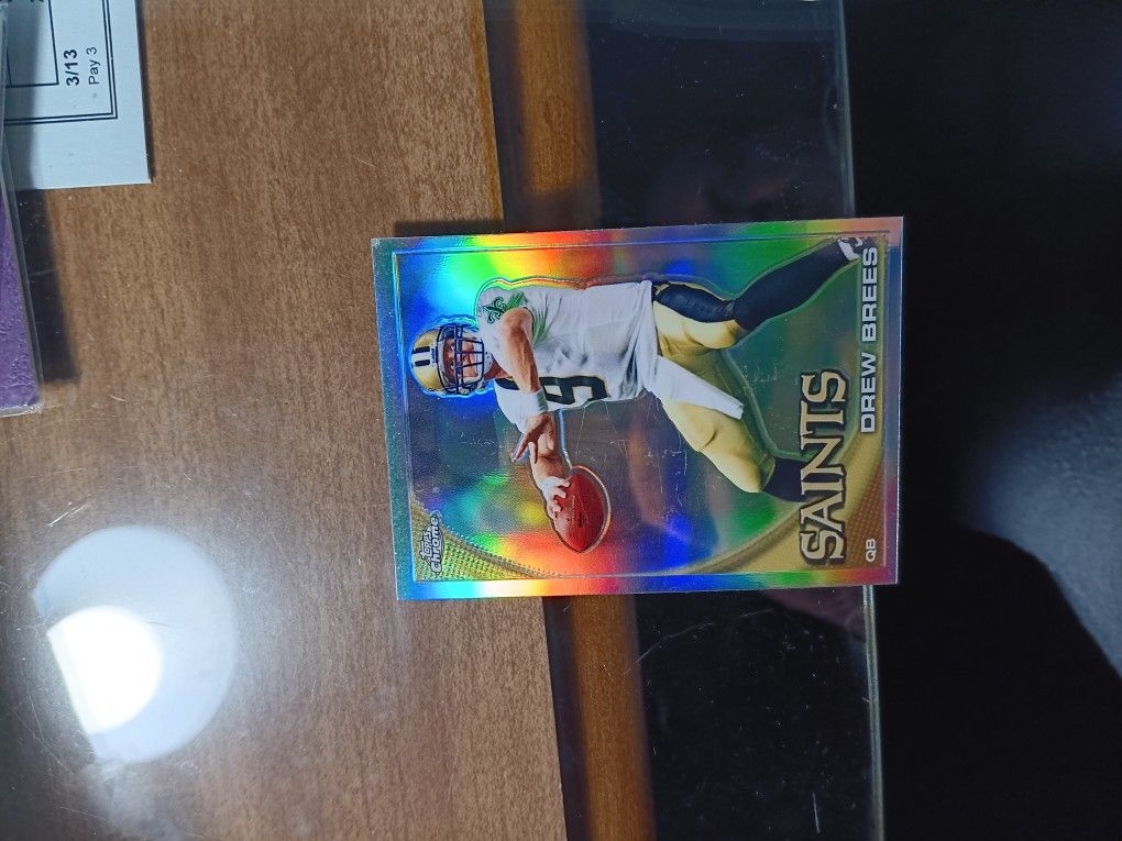 2011 Topps Chrome DREW BREES Refractor π₯