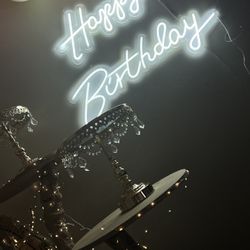 Happy Birthday Neon Sign