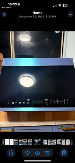 Over the Range IKEA Microwave Oven