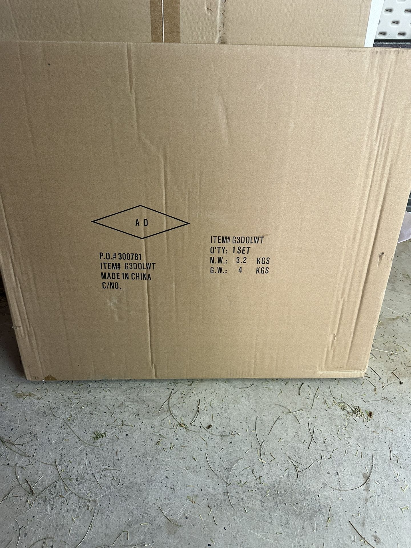 Triangle Display Rack W/ Wheels NEW IN BOX