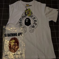 BapexChromeheart TEE SHIRT SIZE M AVAILABLE Condition:Excellent