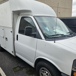 2018 Chevy Express 3500. Tool Boxes. Shelving. 6'3"Tall Inside. 30k Miles. Excellent Condition