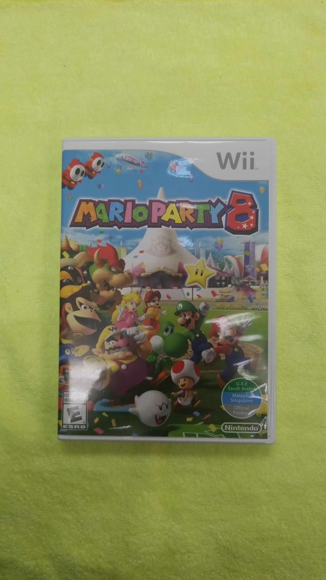 Nintendo Wii Mario Party 8 Great Condition With Case